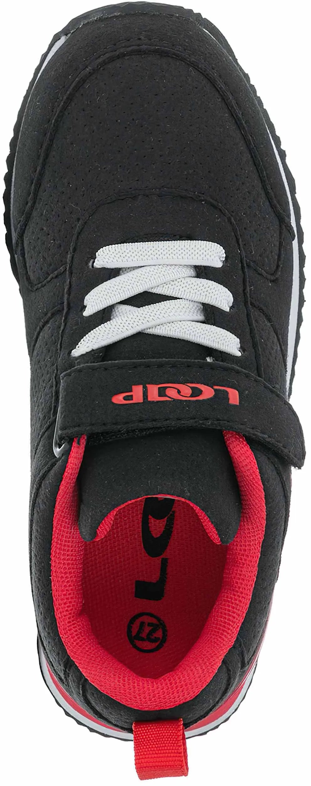 Bróga ócáideacha leanaí lúb acteon dubh 30