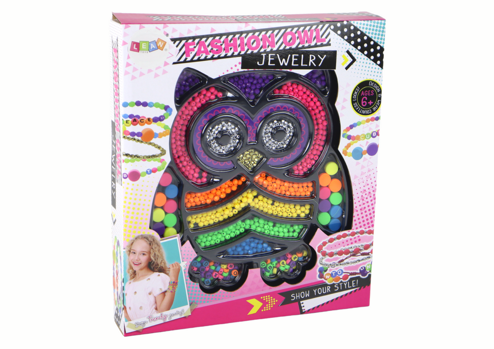 Diy Jewelry Making Kit Beads 3000 Pieces. Owl