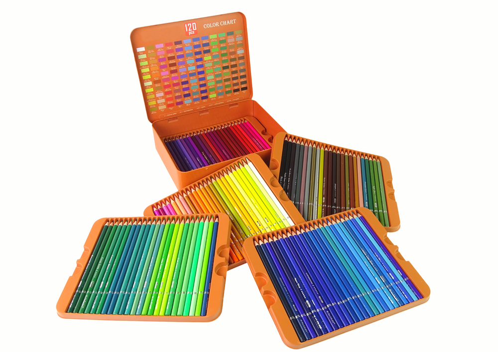 Set Pequeño Artista 120 Piezas. Crayones en organizador