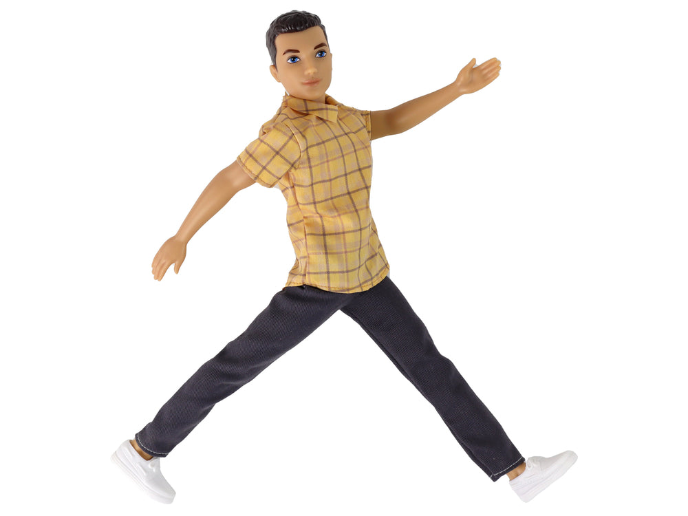 Children's Doll Boy Paulo Shirt Brown Hair