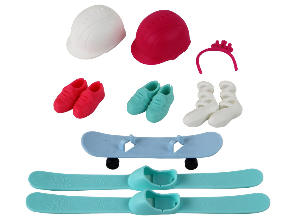 Anlily Children's Doll 4 Sports Skiing Accessories