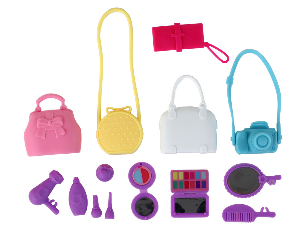 Anlily Doll Set Handbags Styling Set