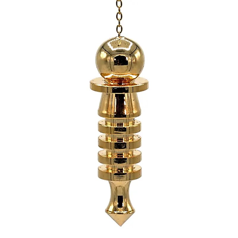 Pendul Alama placata cu aur - 24 G; 5 cm