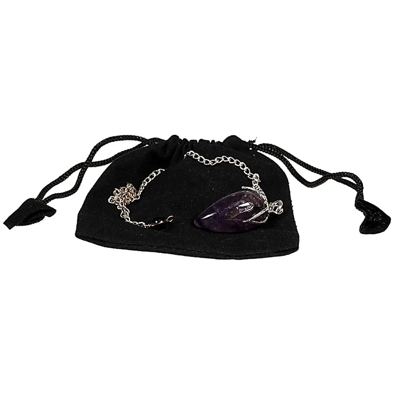 Lotus Pendulum Amethyst --set De 2 Buc - 2,5-3 Cm
