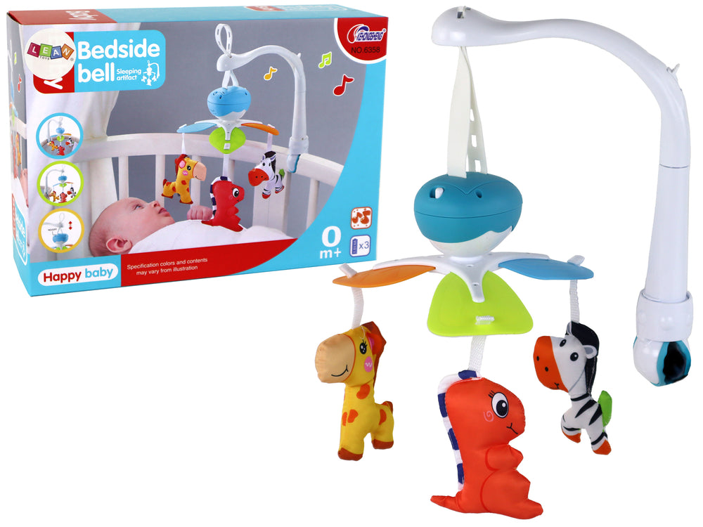 Crib Mobile With Sound Blue