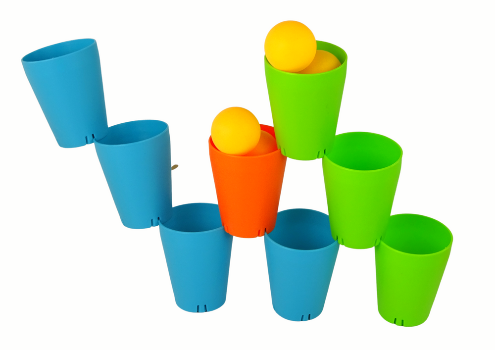 Cups Puzzle Game 3 In 1 44 Pieces