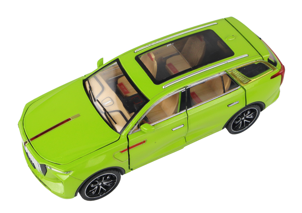 Aluminum Rc Car Model 1:24 C Color Green