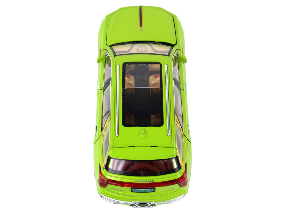 Aluminum Rc Car Model 1:24 C Color Green