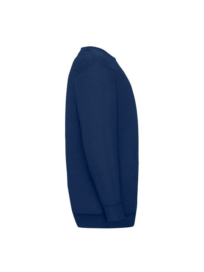 Fruit Of The Loom Kids Classic Set-in Sweat Aweatshirt Marino