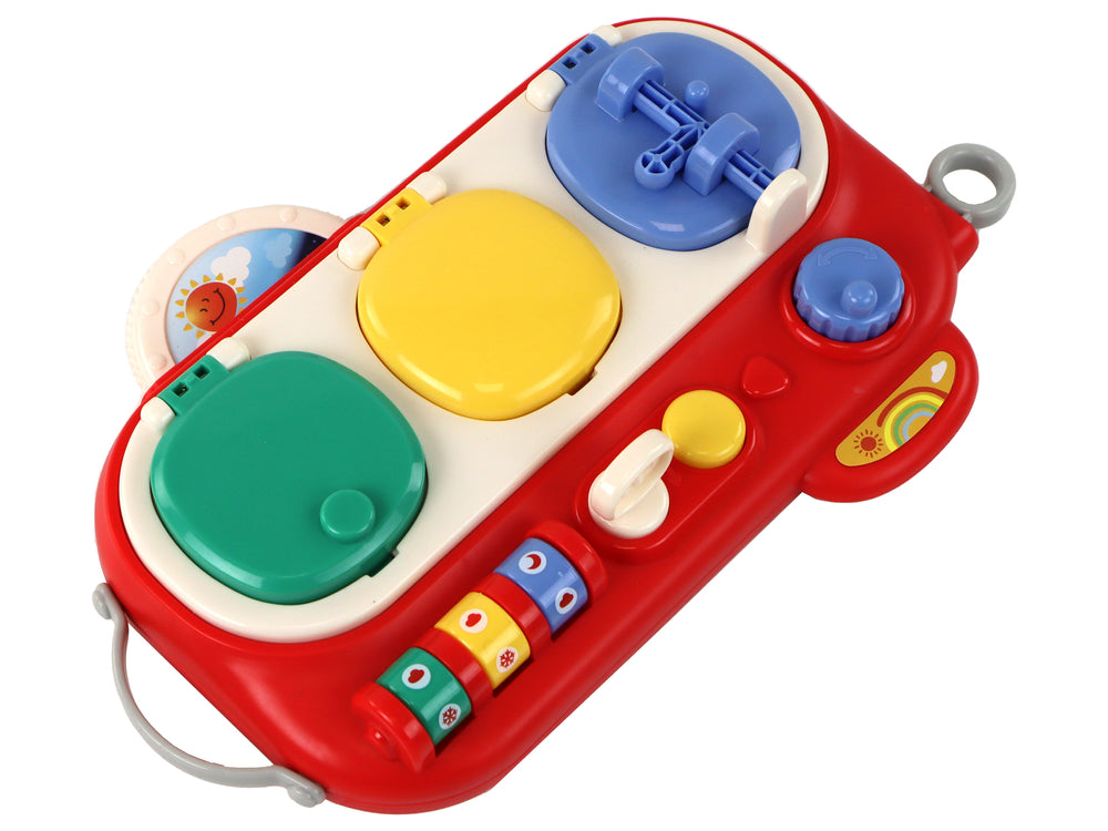 Red Sensory Educational Board For Children
