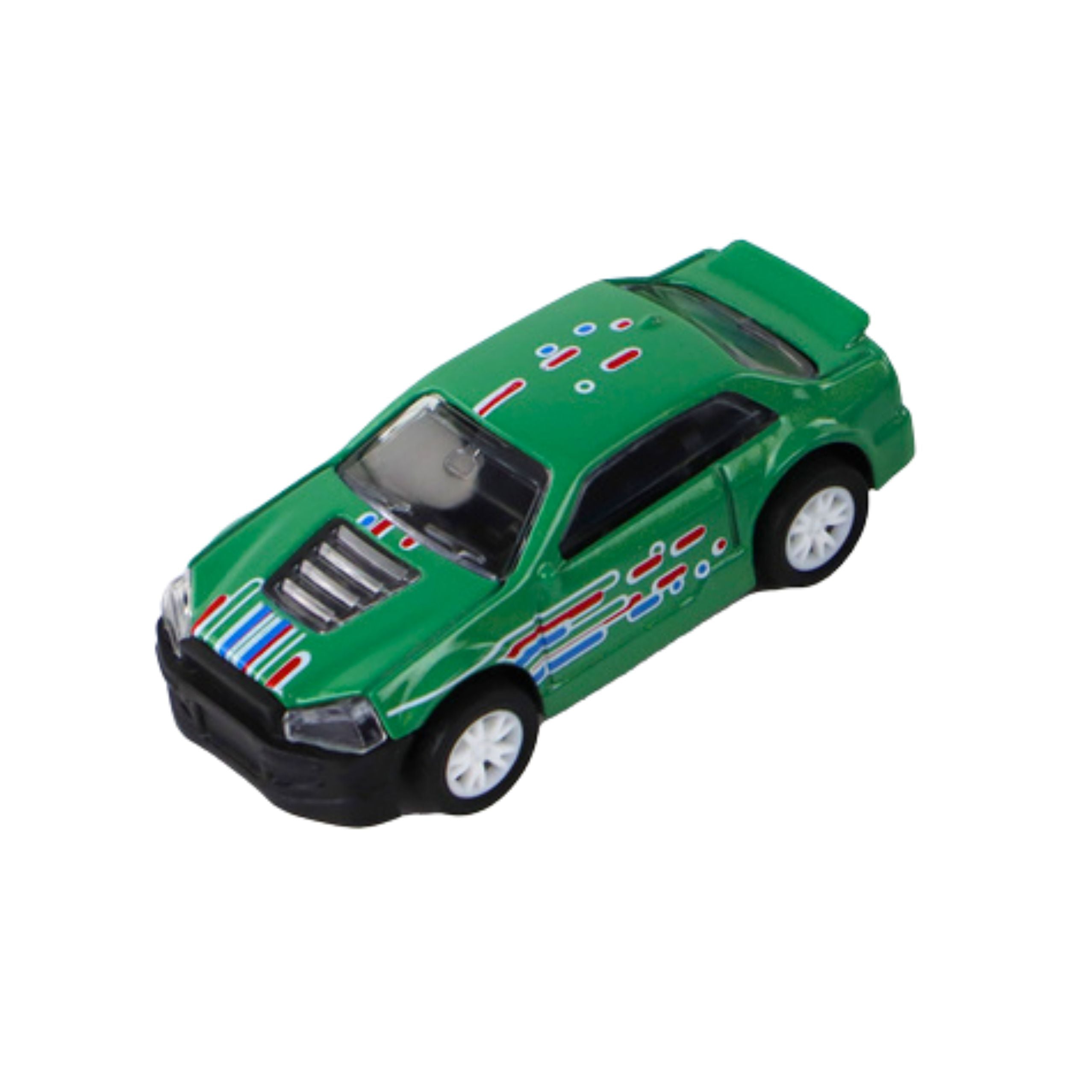 Vehicle Set With Friction Drive In A Metal Housing