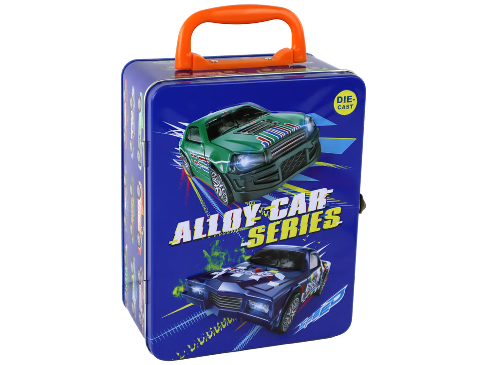 Friction Drive Vehicle Set 12 Ele Metal 1:64