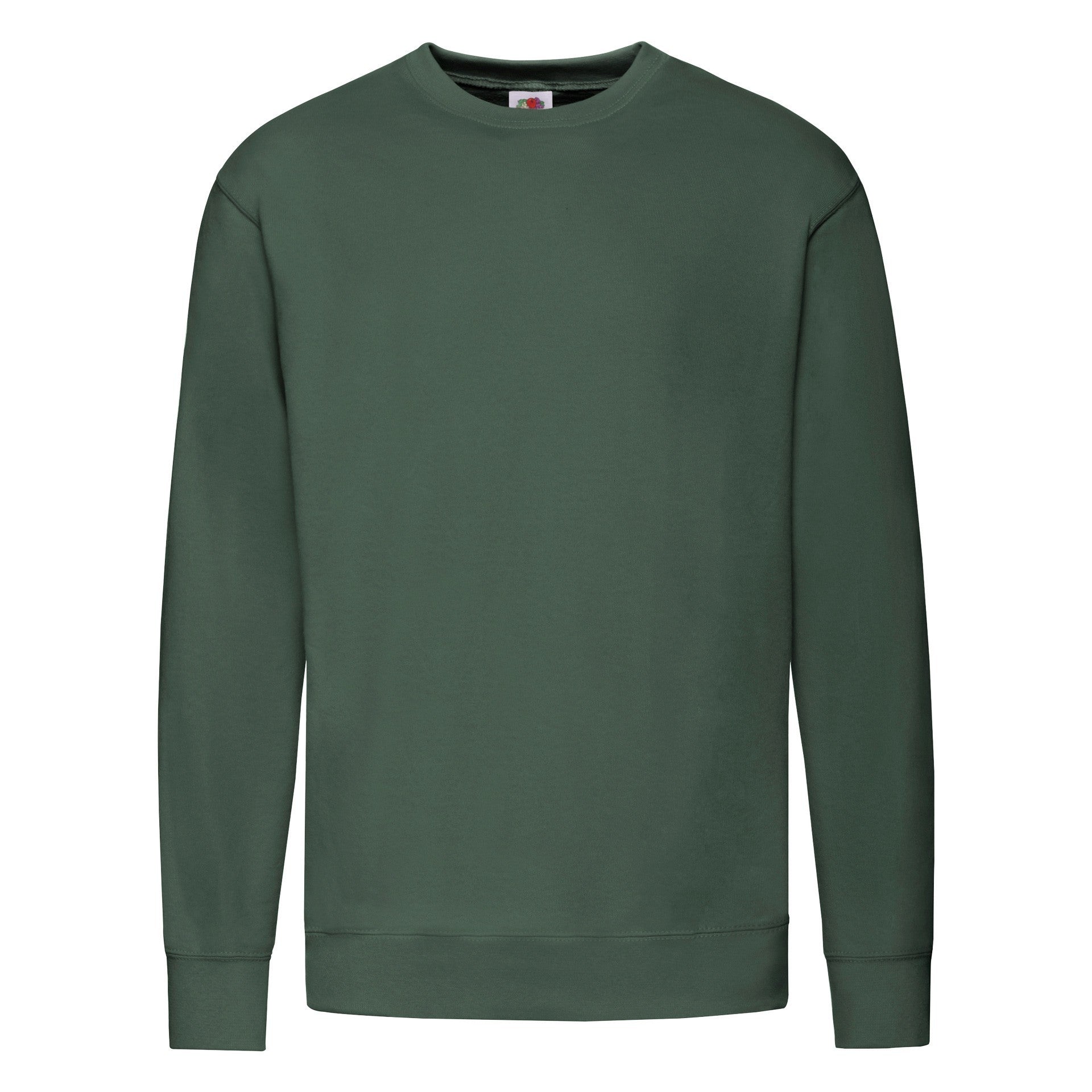 Fruit Of The Loom Kids Classic Set-in Sweat Aweatshirt Verde Oscuro
