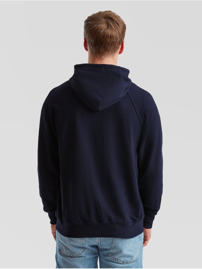 Felpa leggera con cappuccio Fruit Of The Loom Blu Oscuro