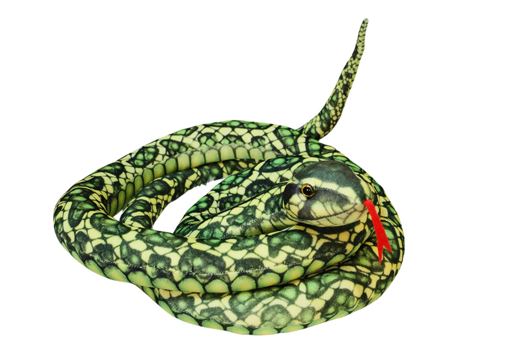 Plush Green Snake Mascot 300 Cm