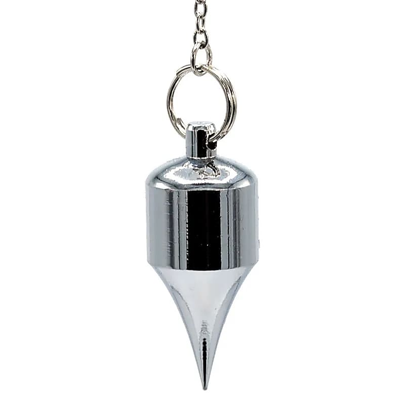 Pendel Messing verchromt – 18 G; 4 cm