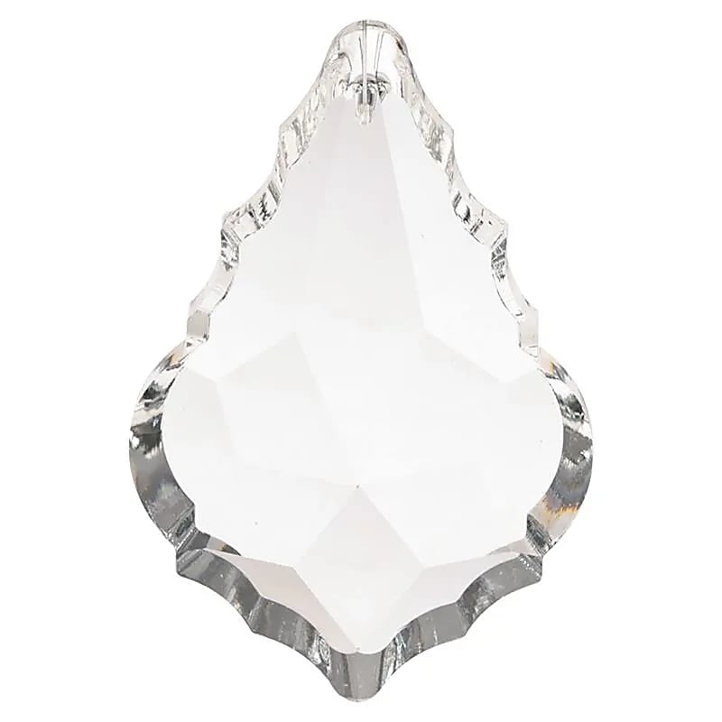 Sun Catcher Crystal Leaf Aaa Quality -- sada 2 ks - 4,3 x 6,3 cm