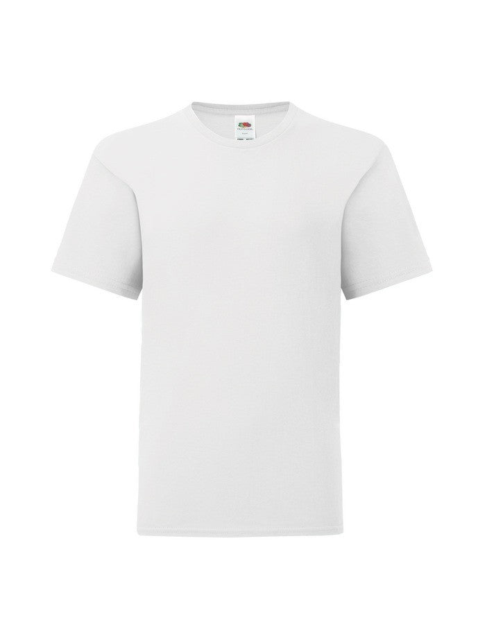 Camiseta Niña Fruit Of The Loom Iconic 150 T Blanco