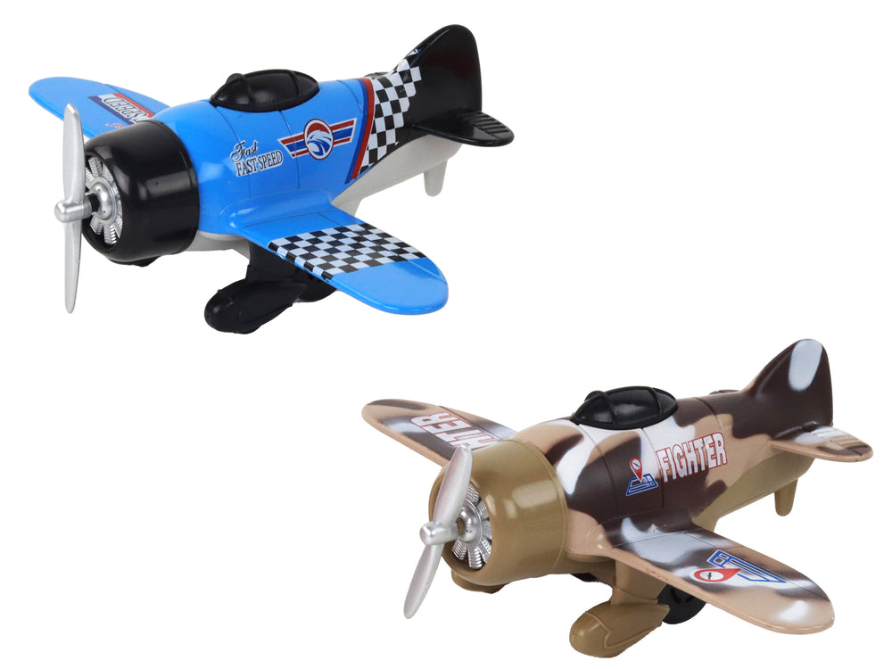 Airplane Powered Helicopter Aluminum Colorful Mix