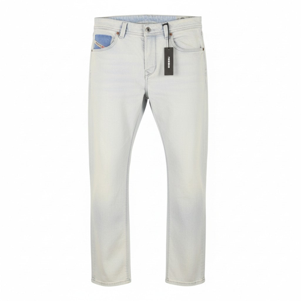 Diesel Larkee-beex-r 084tk Men Jeansblue Faded Regular Tapered Stretch