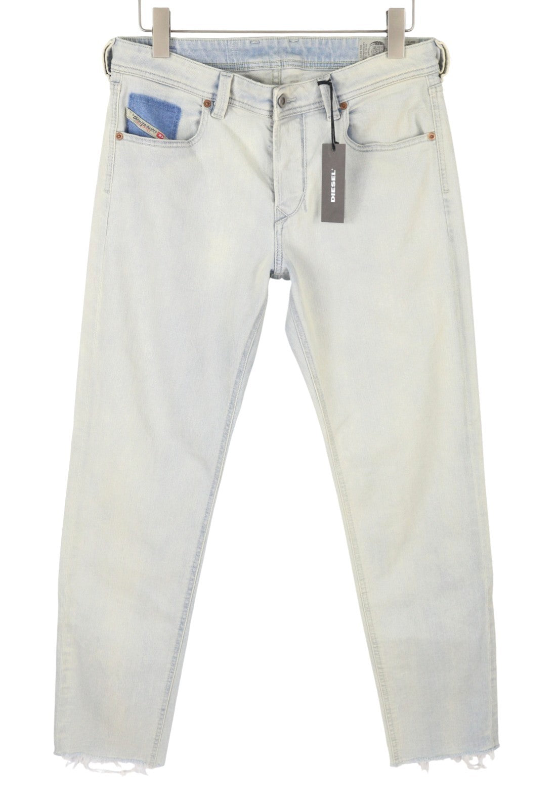 Diesel Larkee-beex-r 084tk Men Jeansblue Faded Regular Tapered Stretch