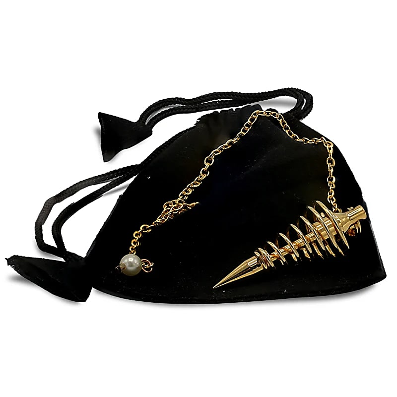 Pendulum Brass Goldplated - 12 G; 4 Cm