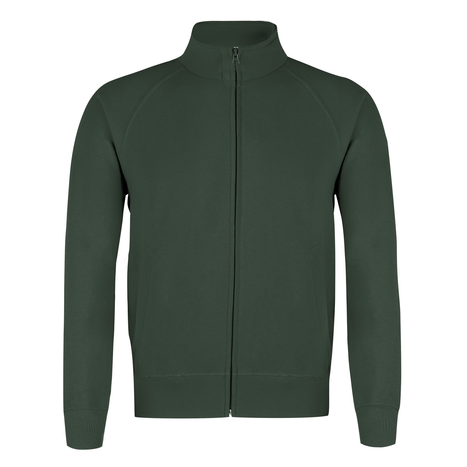 Fruit Of The Loom Man Lightweight Sweat Sweatshirt Verde Oscuro