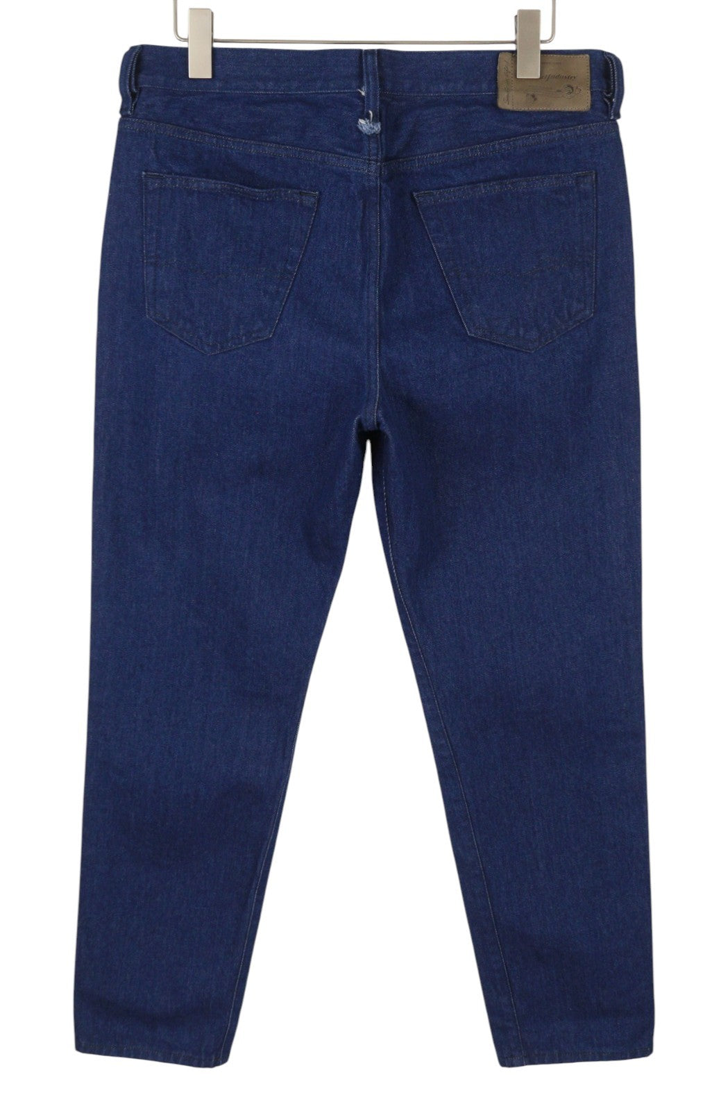 Diesel Mharky 069gv Men Jeansdark Blue Button Fly Tapered Fit Denim