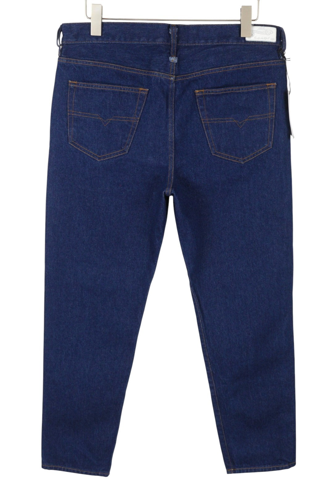 Diesel Marhky 0706q Men Jeansdark Blue Tapered Fit Button Fly Denim