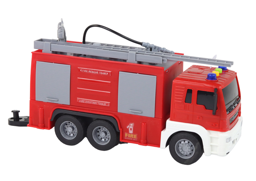 Fire Department With Trailer Fire Truck 1:16 Sounds Of Light