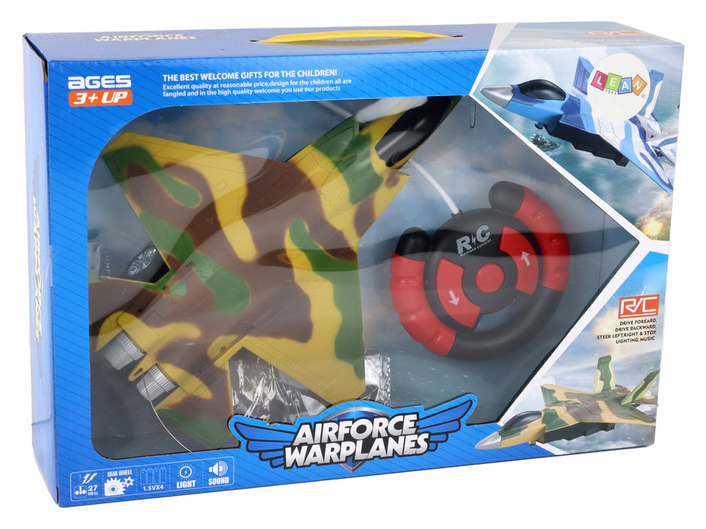 Fjärrstyrt Rc Fighter Military Airplane Moro