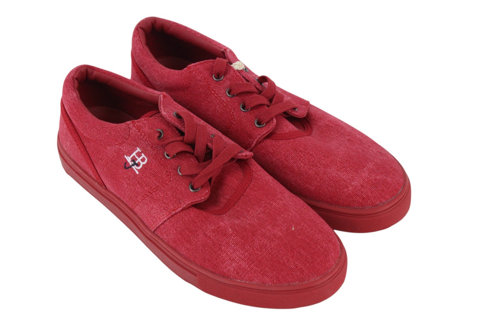 Red Twill Trainers