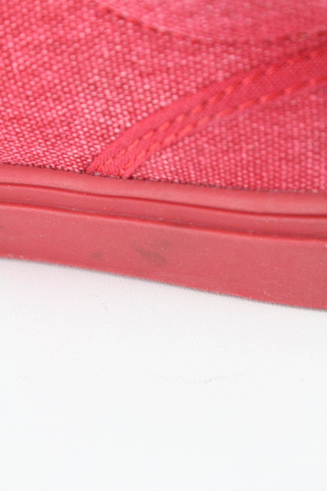 Red Twill Trainers