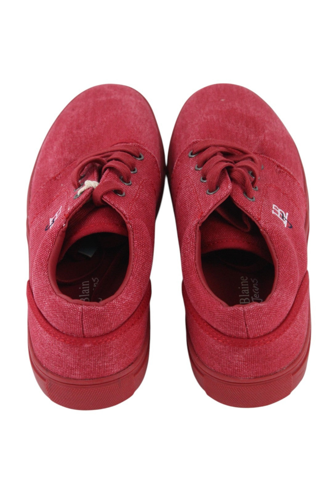 Red Twill Trainers