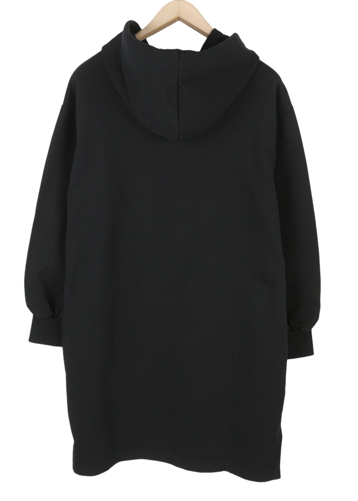 Diesel D-ilse-small Logo Femmes Dressblack Sweat À Capuche Kangourou Surdimensionné Rrp160