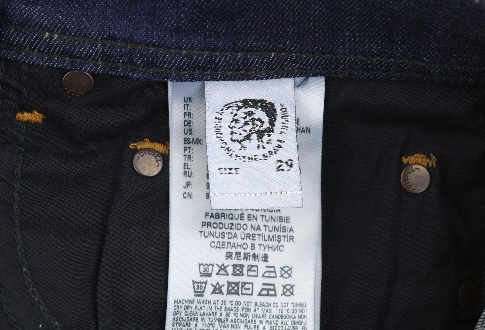 Diesel Tepphar R7na8 Men Jeansblue Faded Distress Slim Carrot Strečing