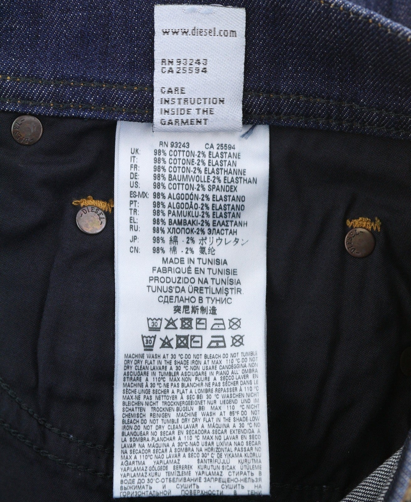 Diesel Tepphar R7na8 Men Jeansblue Faded Distress Slim Carrot Strečing
