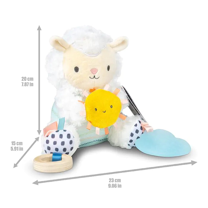 Ingenuity Calm Springs Plush Activity Pal - Sheppy