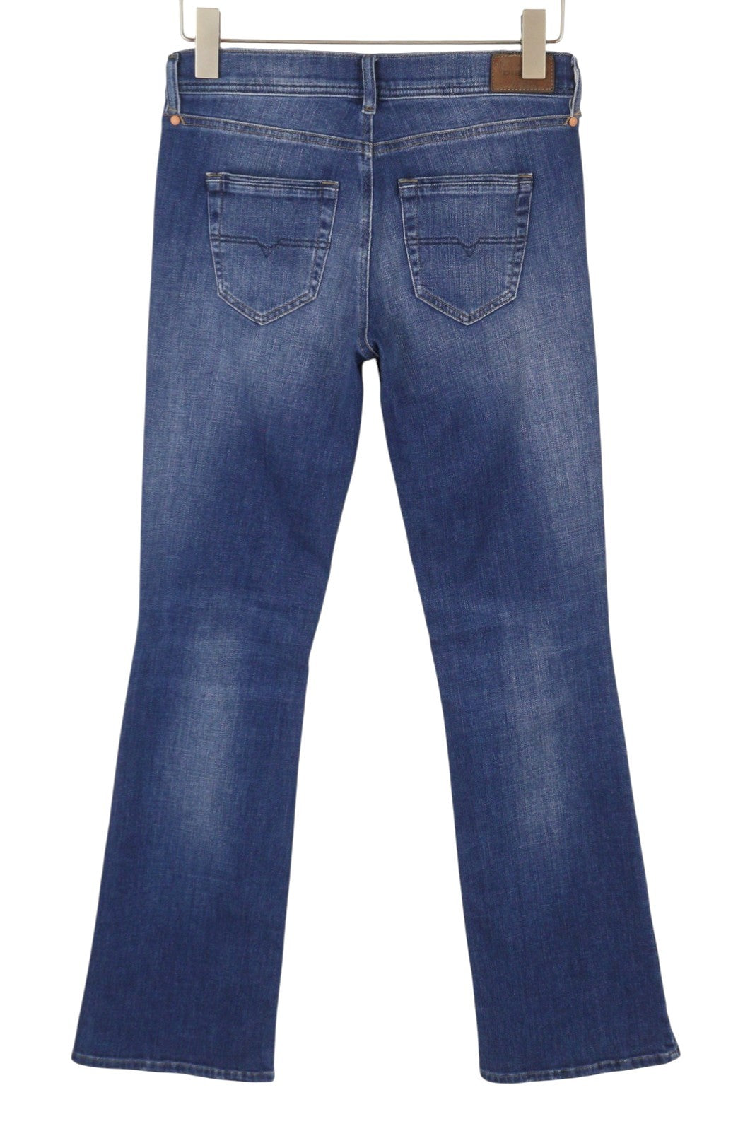 Diesel Lowleeh 084qj Women Jeansblue Slim Bootcut Low Waist Stretch