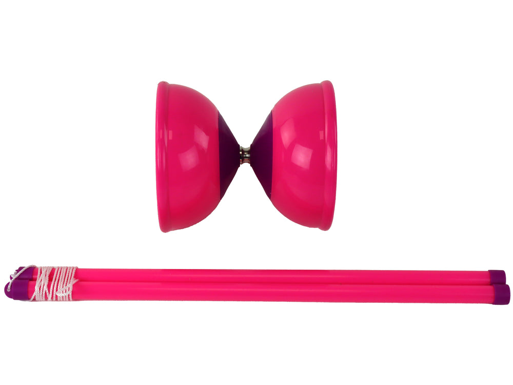 Jojo Juggling Diabolo Arcade Game Pink 13,5x11,5 cm