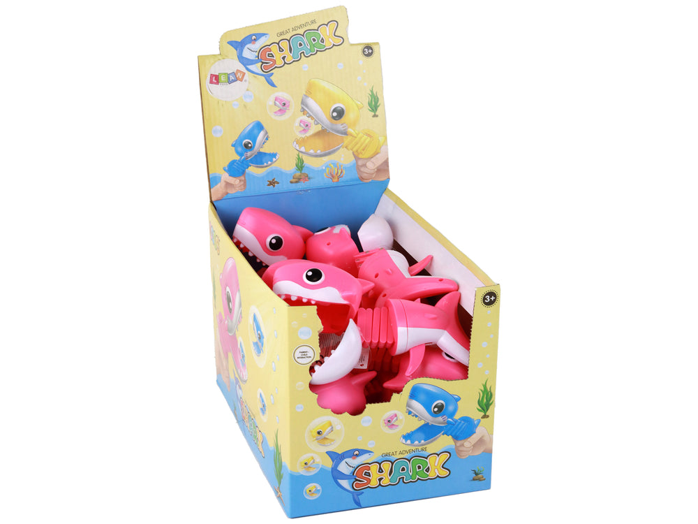 Toy Biting Fish Pink Shark Gun