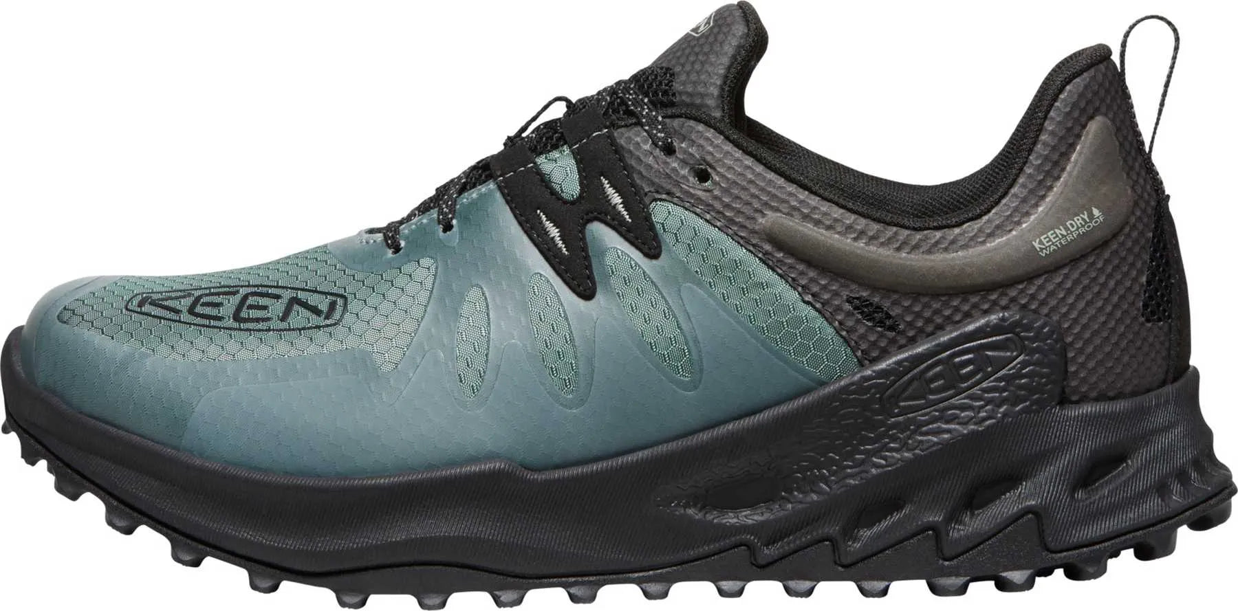 Men's Shoes Keen Men Zionic Wp Dark Forest/black Black