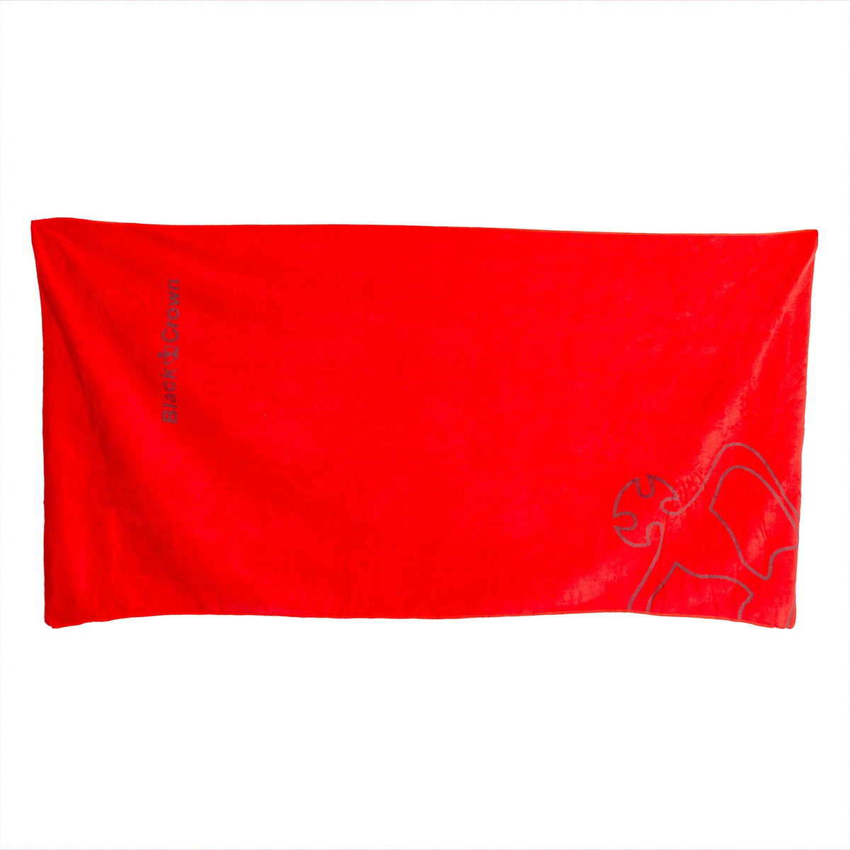 Toalha Coroa Preta Doce Rojo