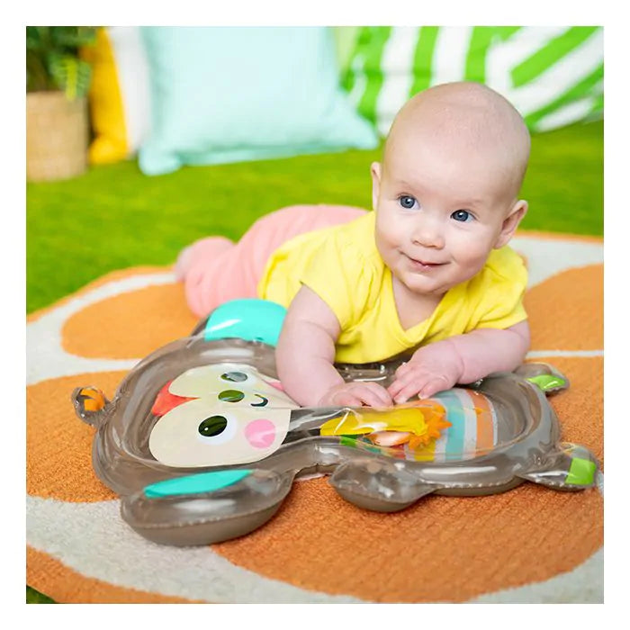 Bright Starts Hungry Monkey Tummy Time Water Mat