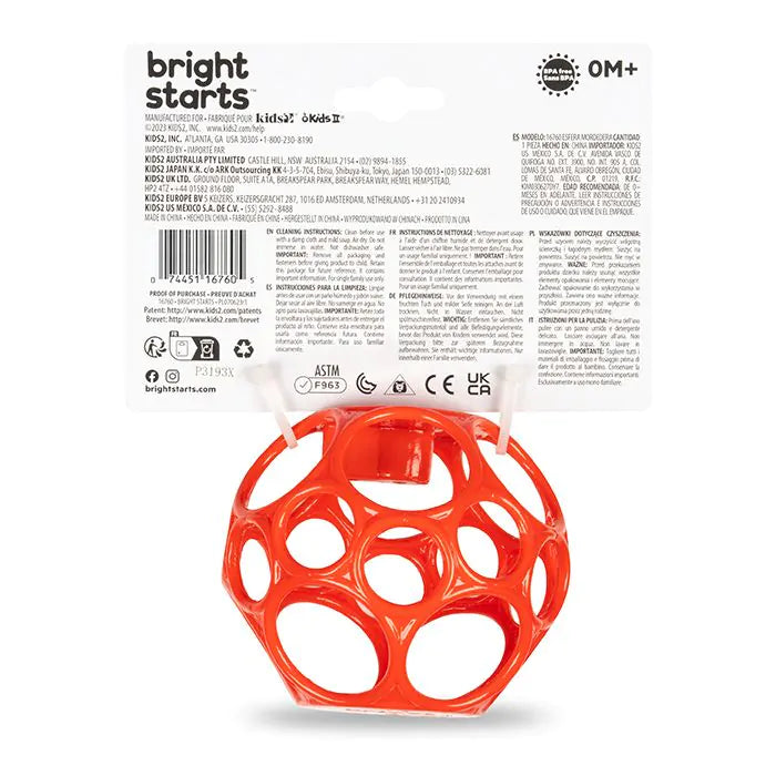 Oball Hold My Own Teether Toy – Apple