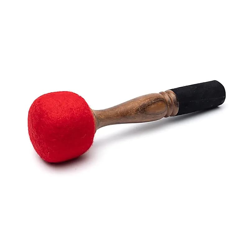 Двустранен чук за пееща купа с пръчка за триене -- ±24 см; Ø 75 см; ±280 G Set Of 2 Pcs - ±24 Cm; Ø 7,5 см; ±280 G