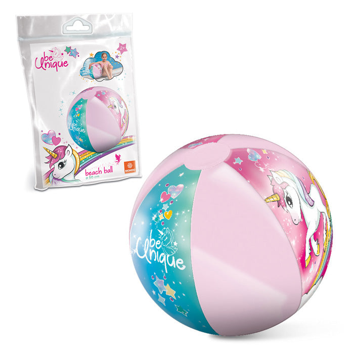 Unicorn uppblåsbar boll 50 Cm