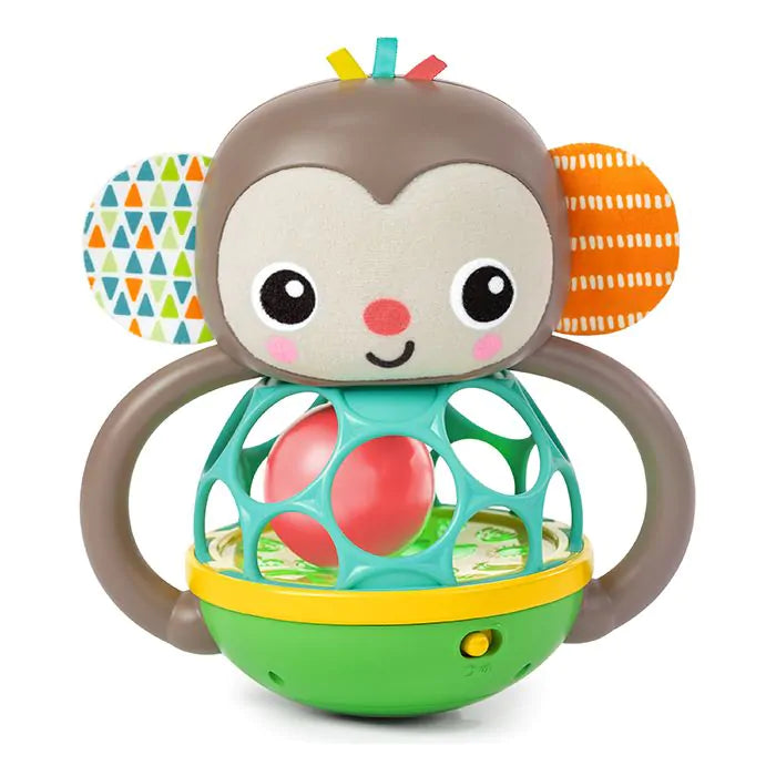 Мултисензорна играчка Oball Grab & Giggle Monkey