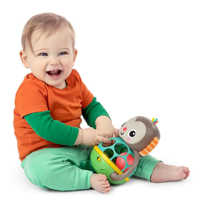 Мултисензорна играчка Oball Grab & Giggle Monkey