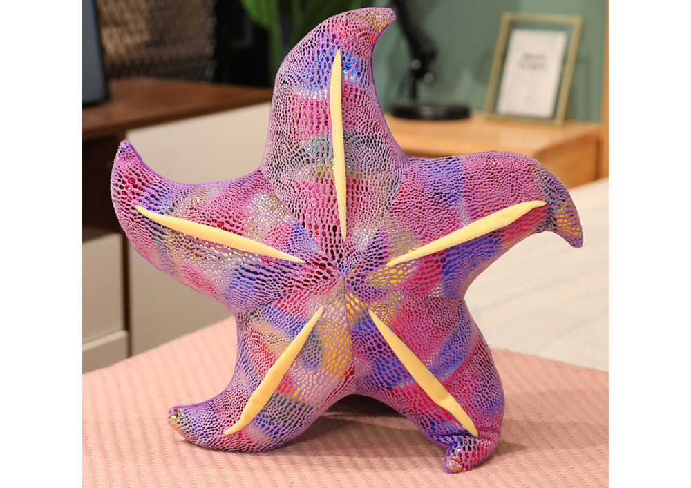 Mascot Plush Starfish Purple Pillow 20 Cm